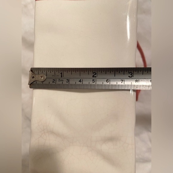 3/55$ Vintage Japan 1986 ceramic‎ rectangular Flower Vase - Picture 6 of 14